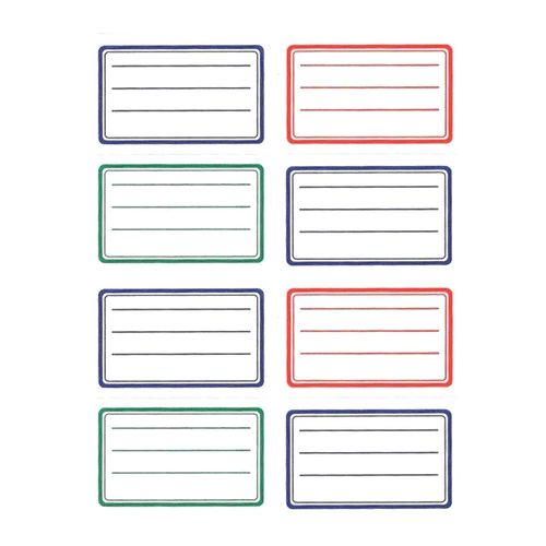 Etiquettes Scolaires 18 Pièces