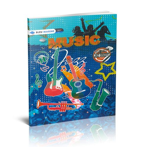 Cahier De Musique 17 × 22cm 48p 