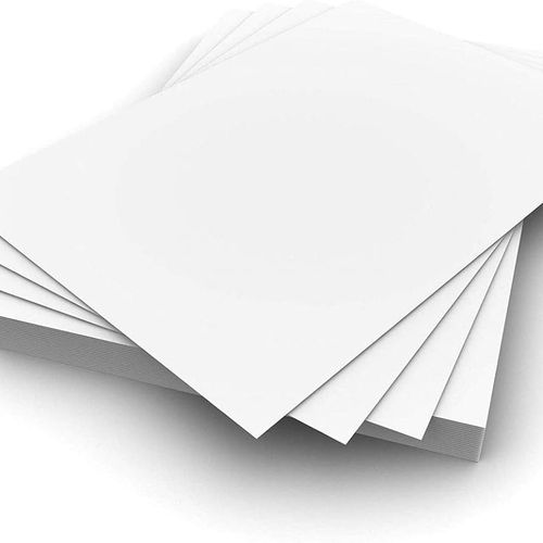 Paquet De 100 Couverture Cartonnée Eurochrome 300g A4 Lisse Blanc Boost Office