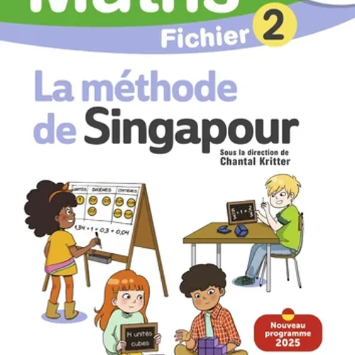 Maths La Méthode De Singapour Cm1 Fichier 1 + Fichier 2