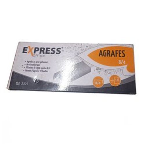Boite De 1000 Agrafes 8/4 Xo-3329