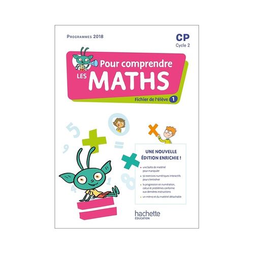 Pour Comprendre Les Maths Cp Fichier Eleve 1 Et 2+ Memo+pages Matériel Ed 2022