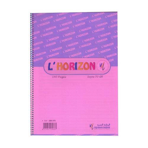 Cahier Spirale 300p Grand Carreaux 70g Grand Format A4 