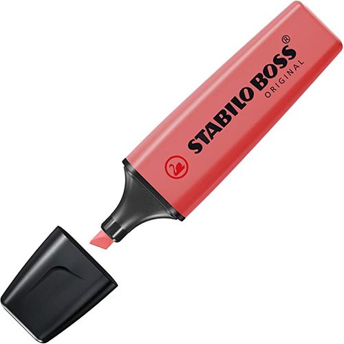 Fluorescent Rouge Stabilo Boss Réf. 70/40