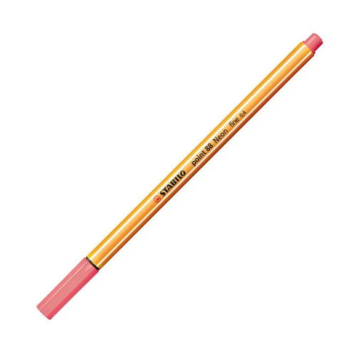Stylo Feutre Rouge Fluo Point 88 Fine 0.4