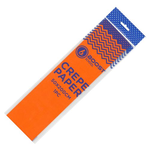 Papier Crépon 50 × 200 Orange Réf. 85348