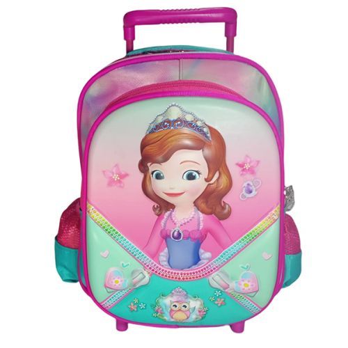 Cartable Trolley 2 Poches Design 3d Princesse Sofia Réf. Pm1121031