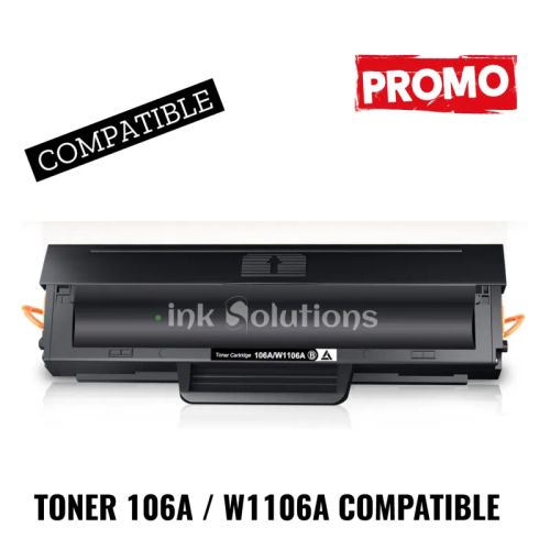 Toner 106a (w1106a) Noir - Compatible