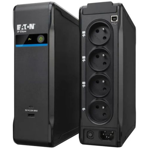 Onduleur Off-line  3p Ellipse 3p900uf - 540 W / 900 Va - 4 Prises Fr + Usb