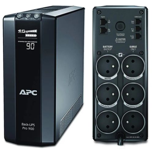 Onduleur Line-interactive Apc Pro Back-ups Br900g-fr - 540 W / 900 Va - 6 Prises Fr