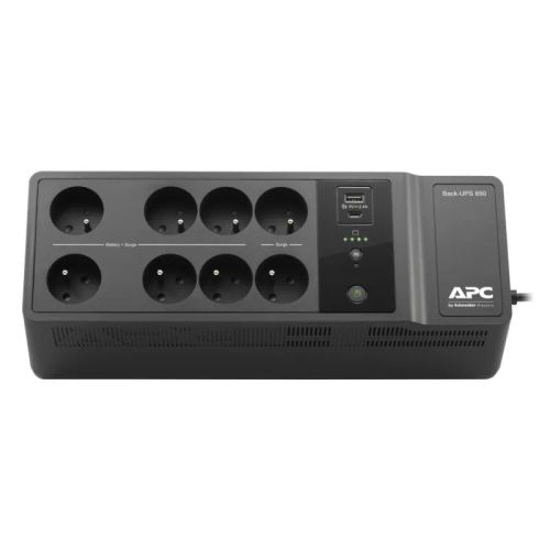 Onduleur Off-line Apc Back-ups Be850g2-fr - 520 W / 850 Va - 8 Prises Fr + Usb Type-c Et A