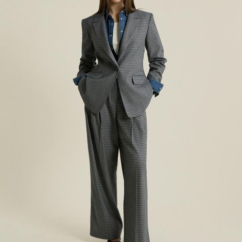 Blazer À Carreaux
