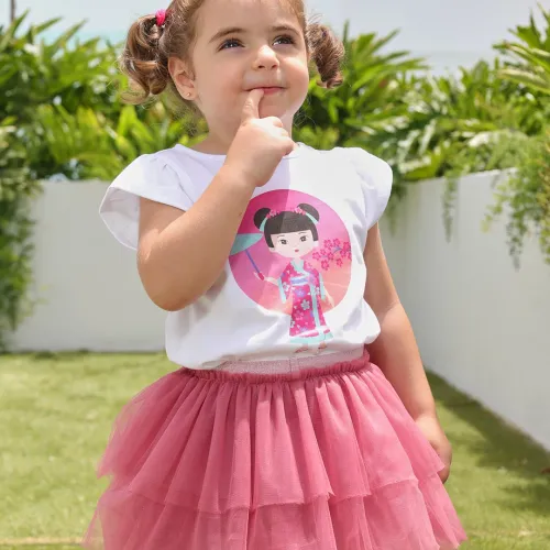 Ensemble T-shirt Hikari Jupe Nara