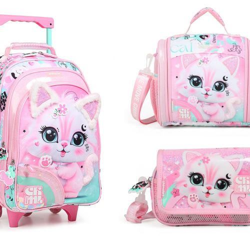 Pack Roulette + Sac Lunch + Trousse Cat