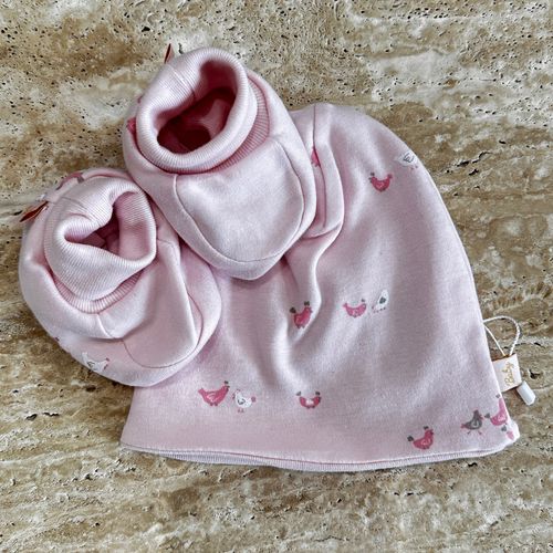 Ensemble Bonnet Et Mitaines Nanny