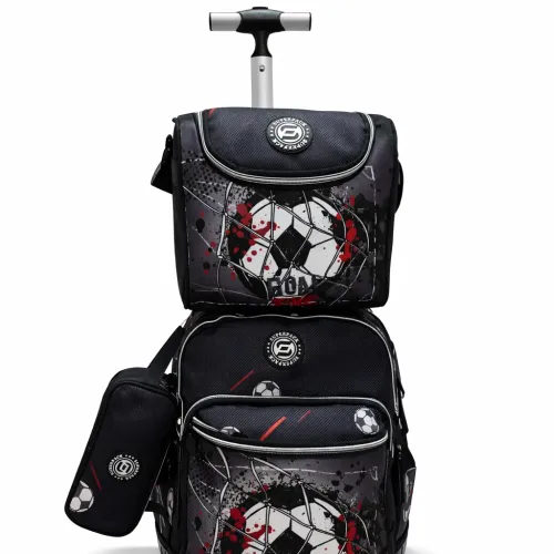 Cartable 45 Cm Trio Super Pack Primaire - Foot