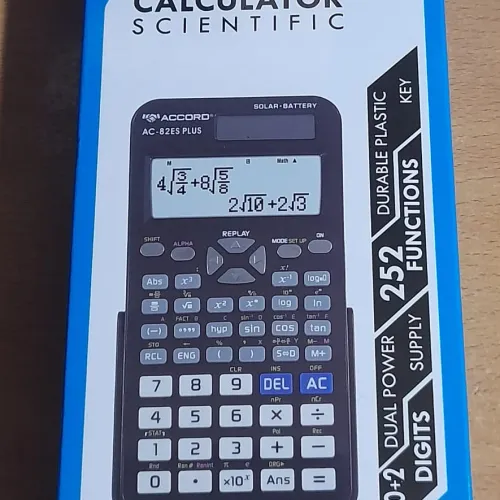 Calculatrice Scientifique Ac-82es Plus - 252 Fonctions