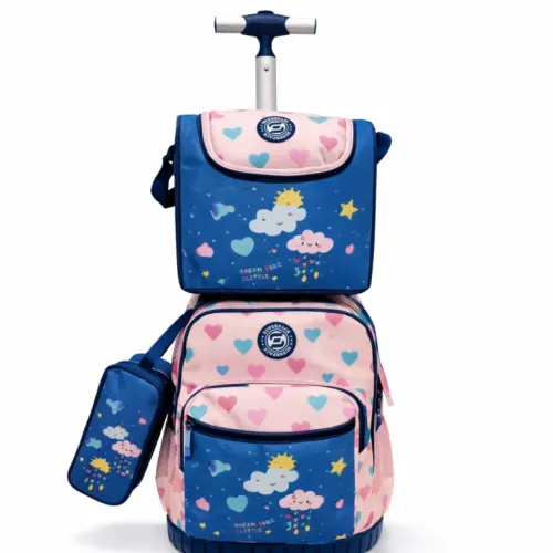 Cartable 45 Cm Trio Primaire - Fille Weather