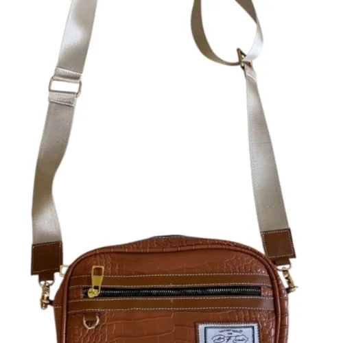 Sac Crossbody Croco Pu