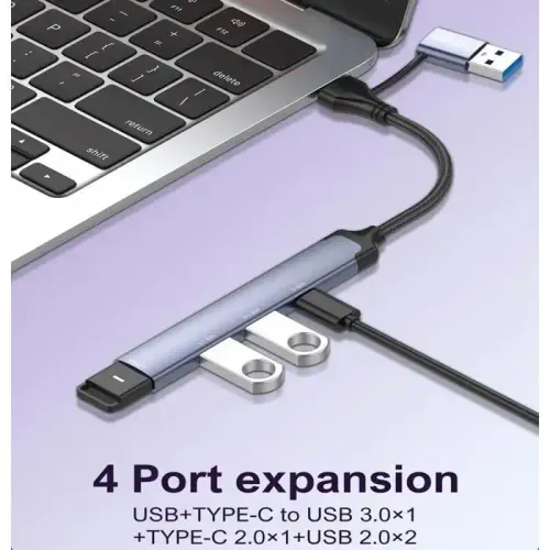 Hub Ldnio Ds-64c Usb-c Vers 5 Ports (usb 3.0, Type-c Et Usb 2.0)
