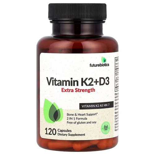 Vitamin K2 + D3 Extra Strength – 120 Capsules
