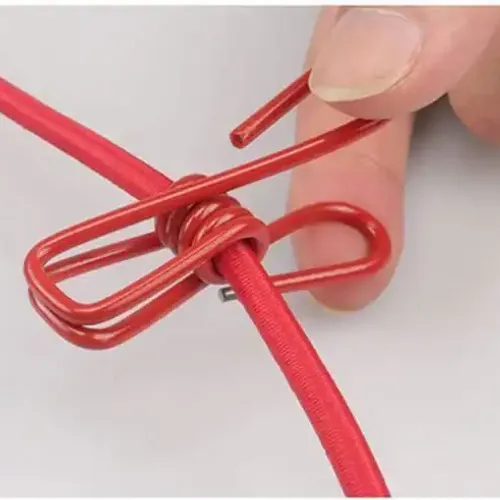 Corde À Linge Élastique Portable 12 Clip De Ceinture Extérieure 190 Cm