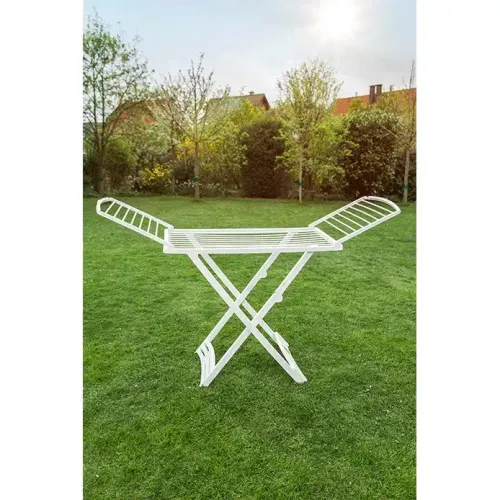 Étendoir À Linge En Plastique, Stable Et Pliable