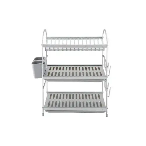 Égouttoir À Vaisselle En Aluminium 3 Niveaux