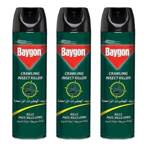 Aérosol Insectes Rampants, Cafards Et Fourmis, Insecticide Lot De 3