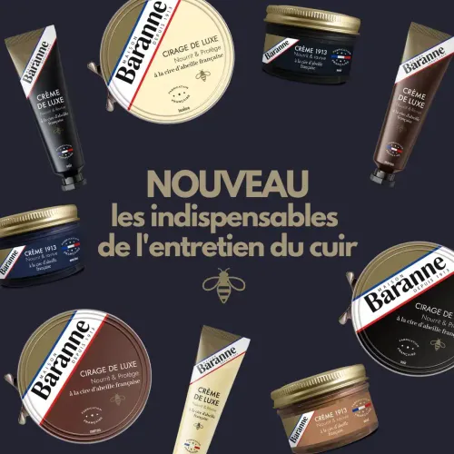 Entretien Tous Les Cuirs - Nourrit Et Assouplit - Soin En Profondeur Et Brillance Longue