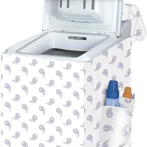 Housse Machine À Laver, 84 X 45 X 65 Cm, Tissu Double