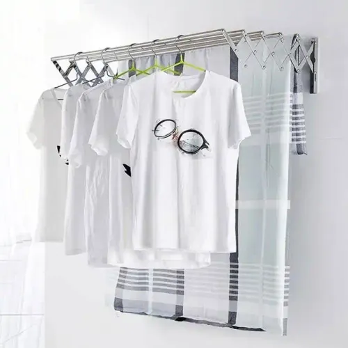 Sèche-linge Extensible Inoxydable Avec 5 Barres En Aluminium De 100 Cm