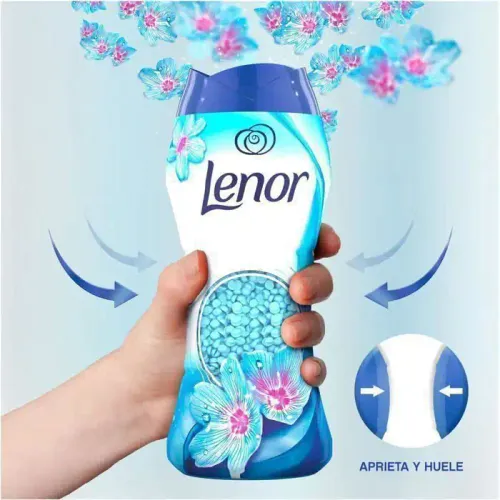 Lenor Classic April Freshness, Machine À Laver Parfumée Aux Perles, Adoucissant, Booster De