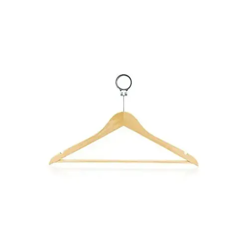 Cintres en Bois Massif pour Costumes et Manteaux (Lot de 4)