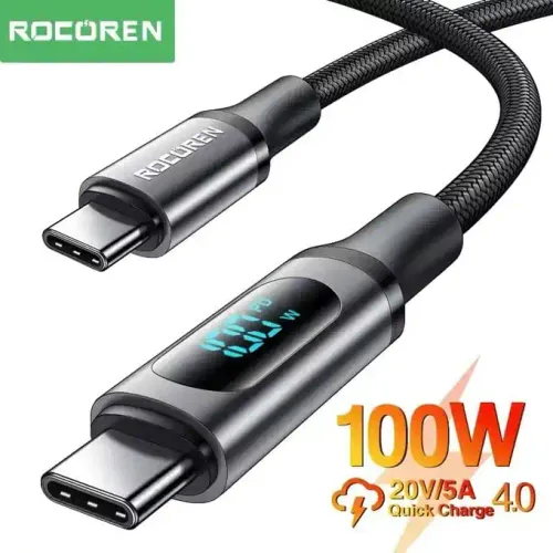 Câble Usb-c 100w – Charge Ultra-rapide Avec 1 Mètre De Fiabilité 