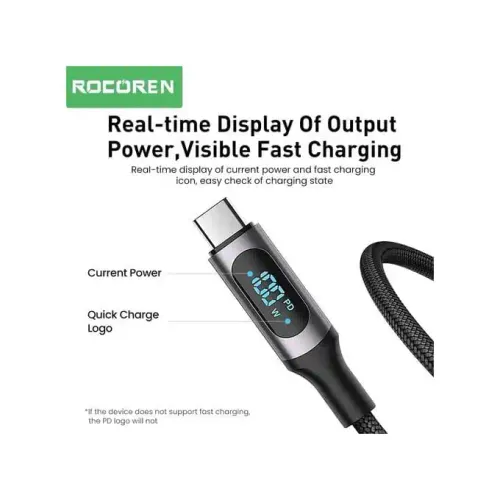 Câble USB-C 100w 2 Mètre – Charge Rapide Et Puissante Pour Tous Vos Appareils