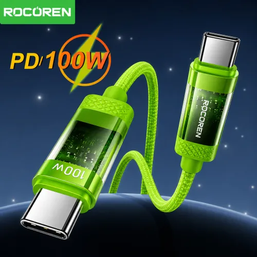 Câble Usb-c 100w 1m Usb-c Vers Usb-c Pd 3.1 Charge Rapide 5a