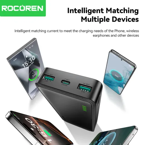 Power Bank 15w 20000mah Charge Rapide Batterie Externe