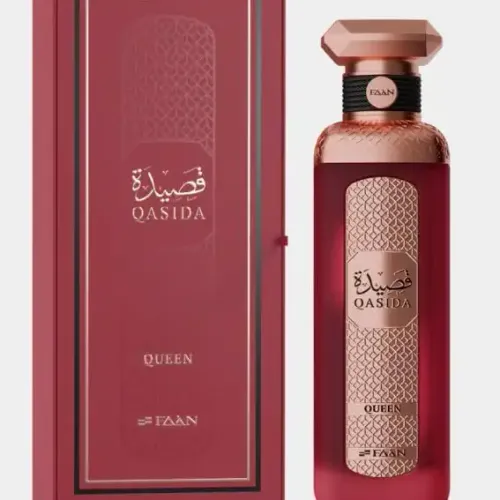Eau De Parfum Qasida Queen 200 Ml, Longue Tenue, Homme Et Femme, Senteur Cerise Douce, Vanille Et