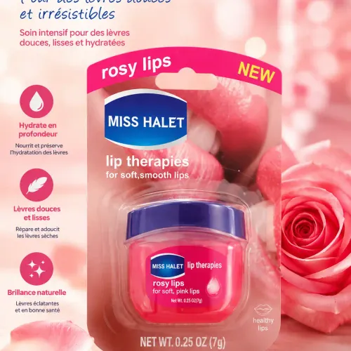 Rosy Lips Lip Therapies De Miss Halet Soin De Lèvres