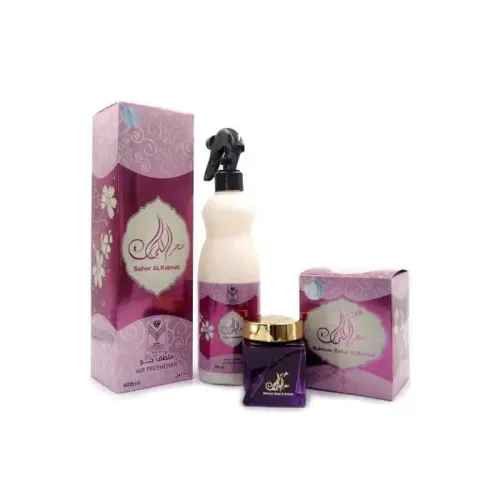 Désodorisant Dair Et Bakhoor À La Rose Saher Al. Kalmat 480ml Perfumes