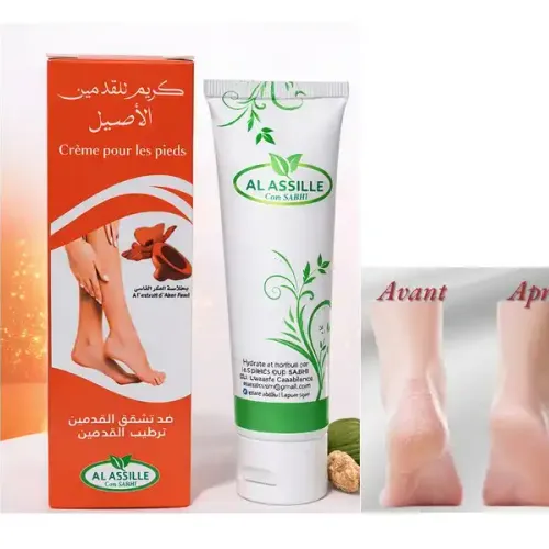 Crème Hydratent Pour Les Pieds Hydrate Les Talons Secs Et Fissure Extrait Aker Fassi