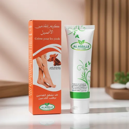 Crème Hydratent Pour Les Pieds Hydrate Les Talons Secs Et Fissure Extrait Aker Fassi