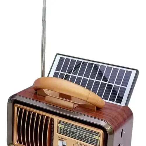 Radio Rétro Bluetooth Am/fm/sw Multifonction Avec Horloge Et Lampe Torche
