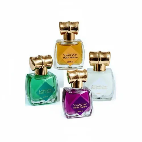 Coffret Parfum Musk - Eau de Parfum, 4 Pièces 
