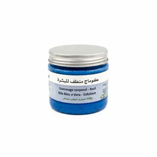 Gommage Corporel Nila Bleu À L’aloe Vera - Exfoliant
