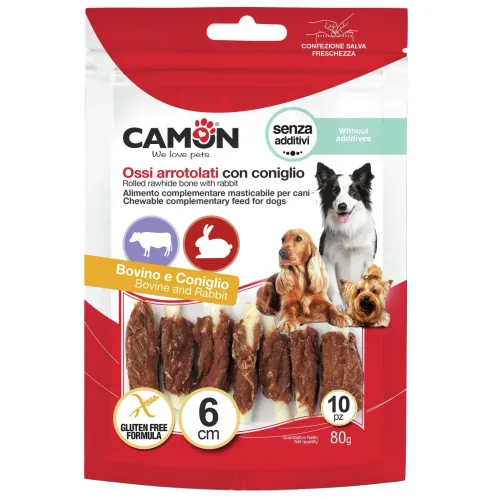 Rolls Snack Mini Rabbit Chien 10pcs