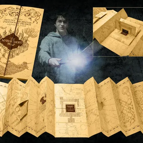 Réplique Harry Potter Carte Du Maraudeur