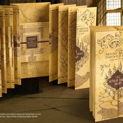 Réplique Harry Potter Carte Du Maraudeur