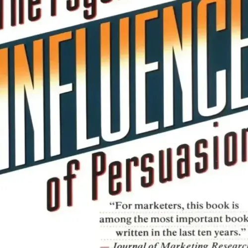 Influence: The Psychology Of Persuasion